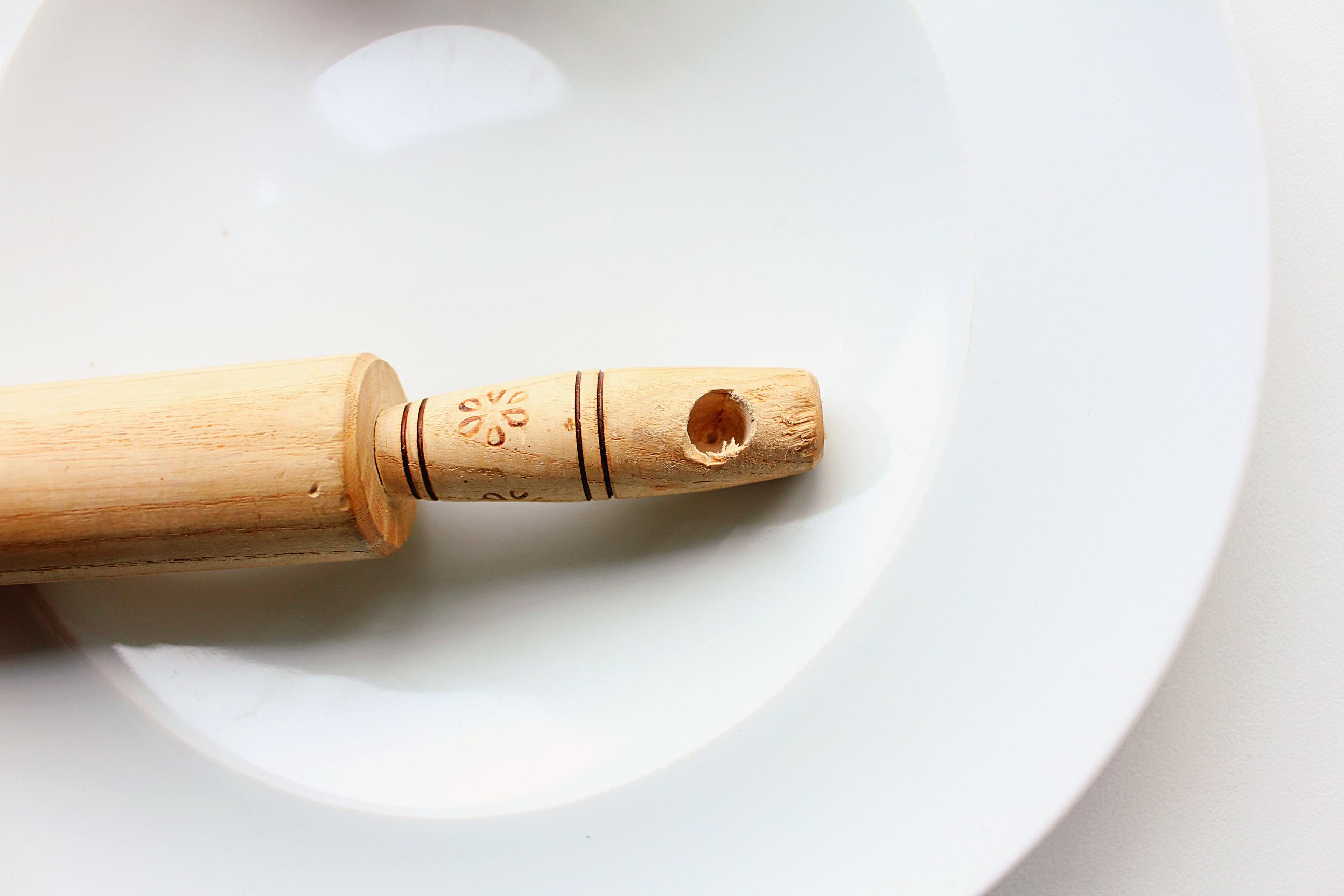 ヴィンテージ木製麺棒：アンティークキッチンデコレーション - Etsy 日本