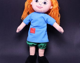 ヴィンテージ 長くつ下のピッピ ぬいぐるみ - Micki Toys アストリッド