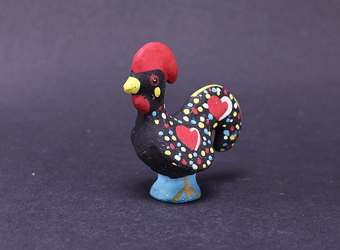 置物 バルセロス ガロ 雄鶏 おんどり 陶器製 ポルトガル 4羽セット 置物 バルセロス ガロ 雄鶏 おんどり 陶器製 ポルトガル 4羽セット