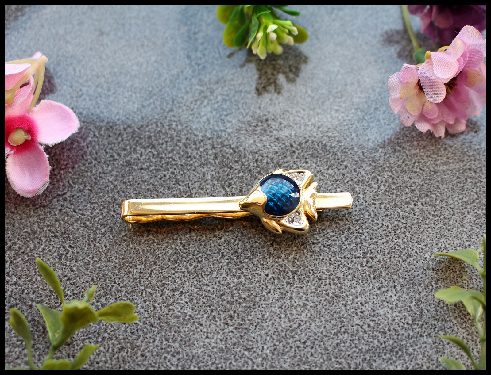 Fish Tie-Clip,Tie Clip,Gold Plated Tie Clip,Tie Bar,Tie Accessories,Gold Tie Clip,Gold Tie Bar,Mens Accessories,,Tie Accessories