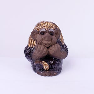 Nykyrka Keramik AJ,Albert Ingemar Jansson troll,Scandinavian Troll,Collectable,Vintage Figurine gnome,Swedish handmade troll figurine
