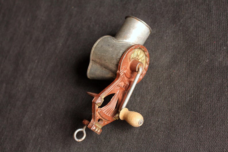 Antique Cheese spice vegetable grinder Anna