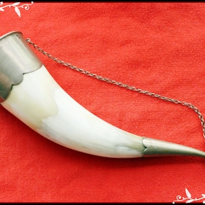 Horn Viking horn Georgian ,traditional wine drinking, horn beer, drinking horn ,made in USSR,home decor,Horns Deer,Viking Drinking Horn