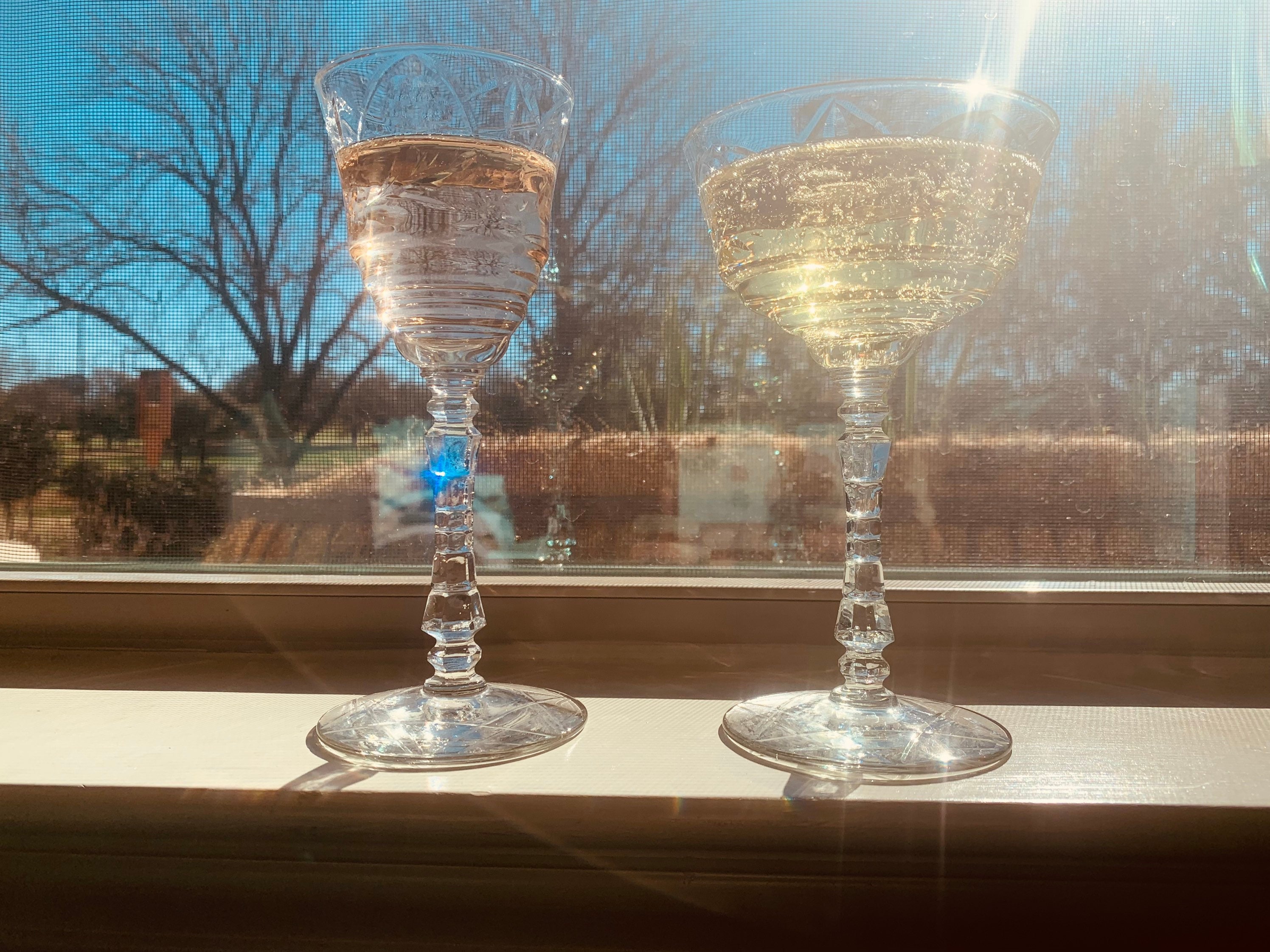 20 MCM Libbey Rock Sharpe Champagne Cocktail Coupes in Normandy Pattern