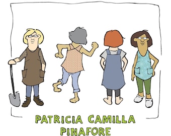 DIGITALER DOWNLOAD Patricia Camilla Schürzenmuster