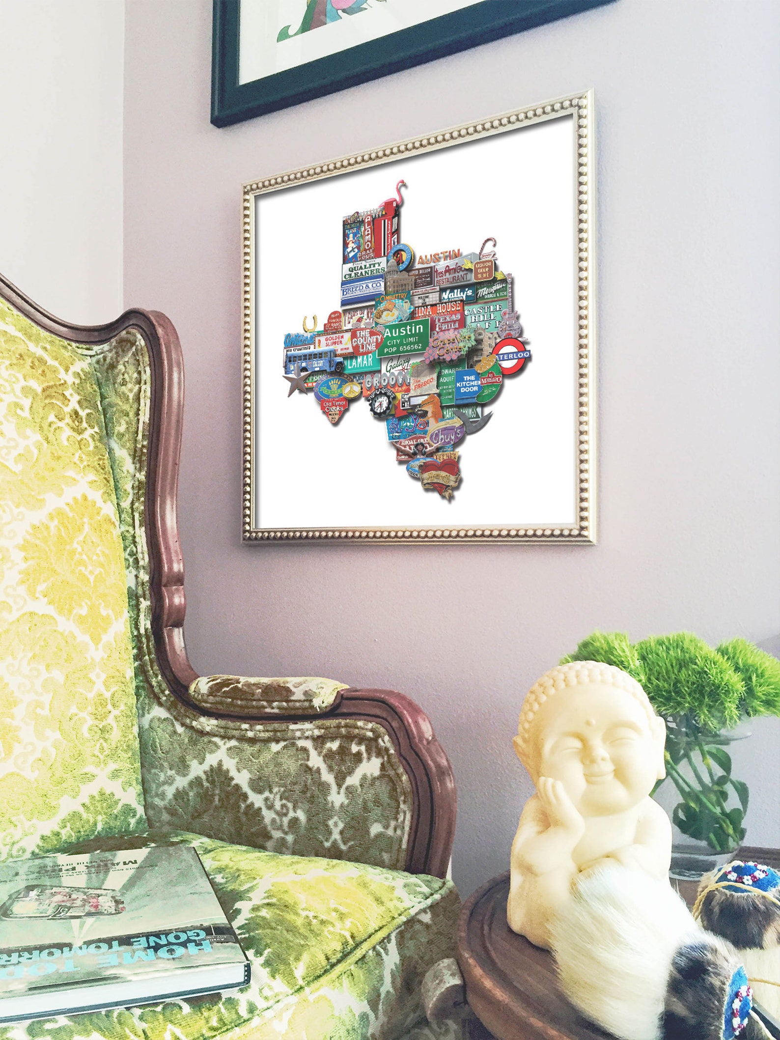 Austin Texas Art Austin Texas Wall Decor Austin Texas Wall Etsy