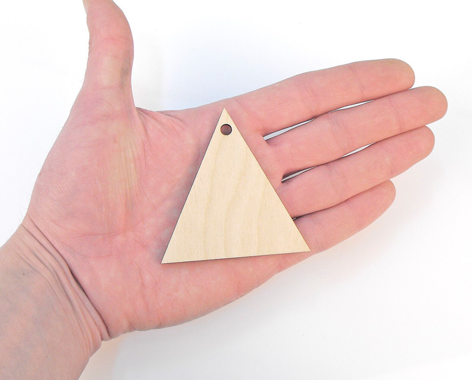 Set of 5x 65cm Wooden Triangles Shape Price Trag Craft Etsy