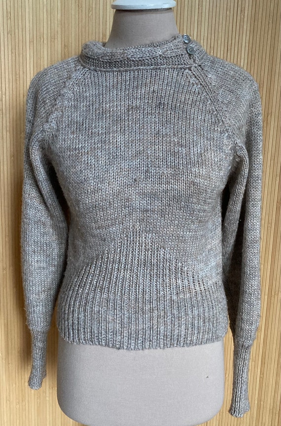 1970s Uniquely Designed Sweater by Sheridan