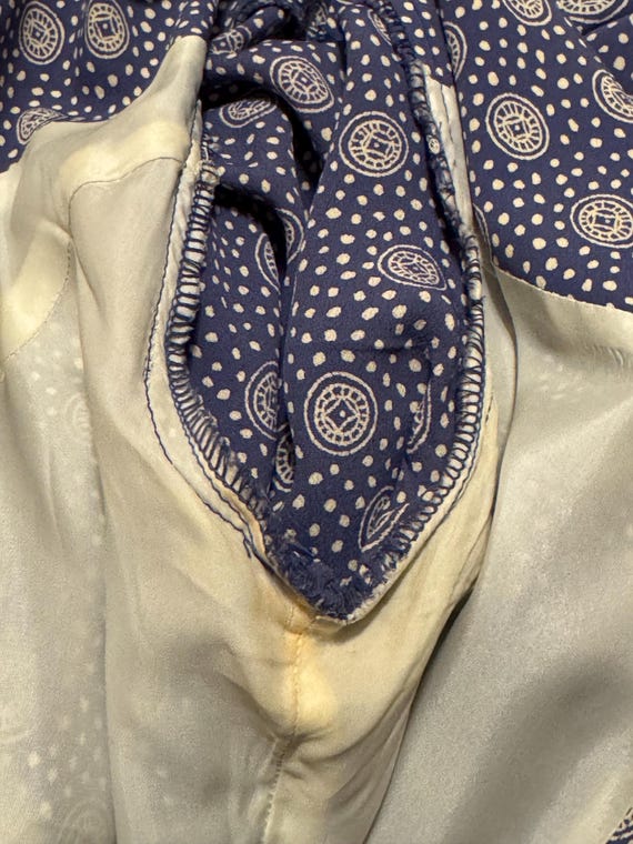 90s Talbots Circle & Dot Print Short-Sleeve Butto… - image 8