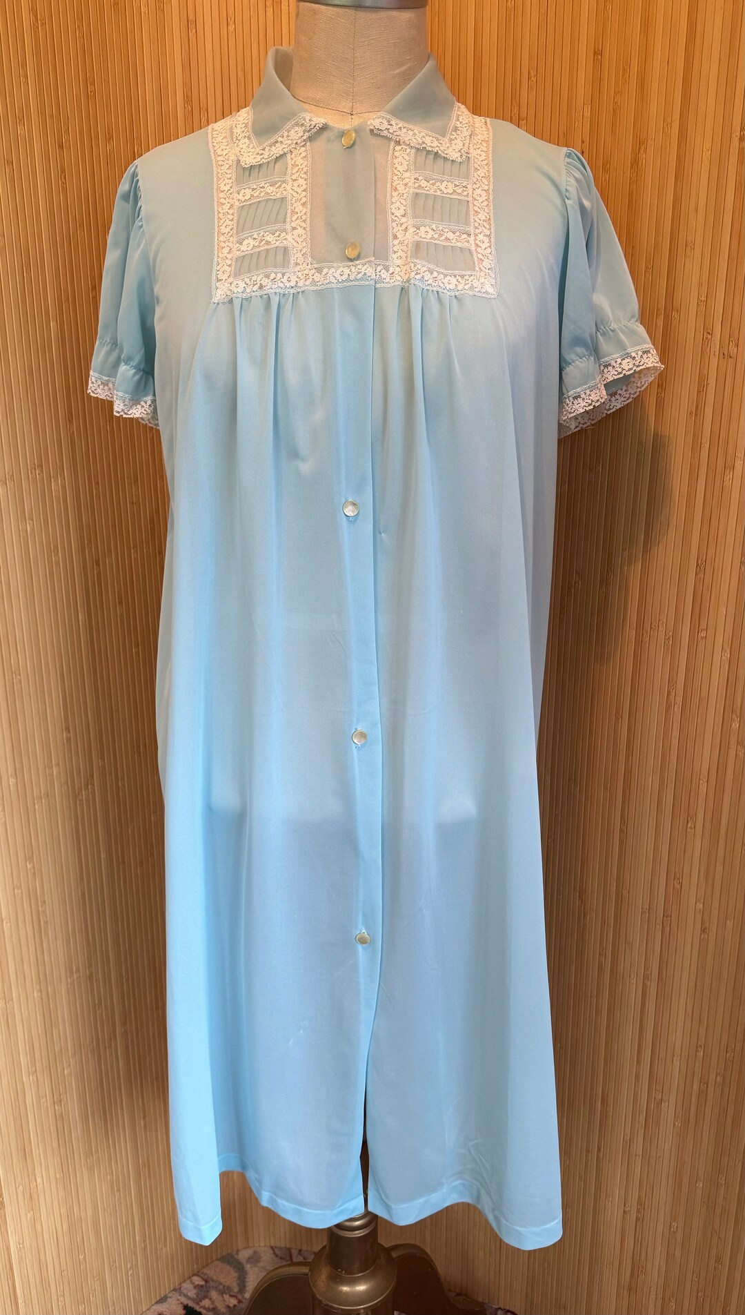 Seme Robe Vintage Lighweight Semisheer Robe - Etsy
