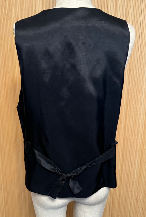 Patchwork Print Carole Antone Collection Tie-back… - image 6