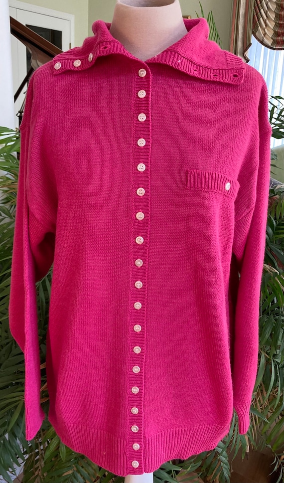 Cute Barbie Pink Knit Top by Lerner