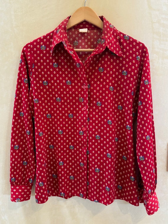 Vintage 70s Jantzen Button Front Shirt