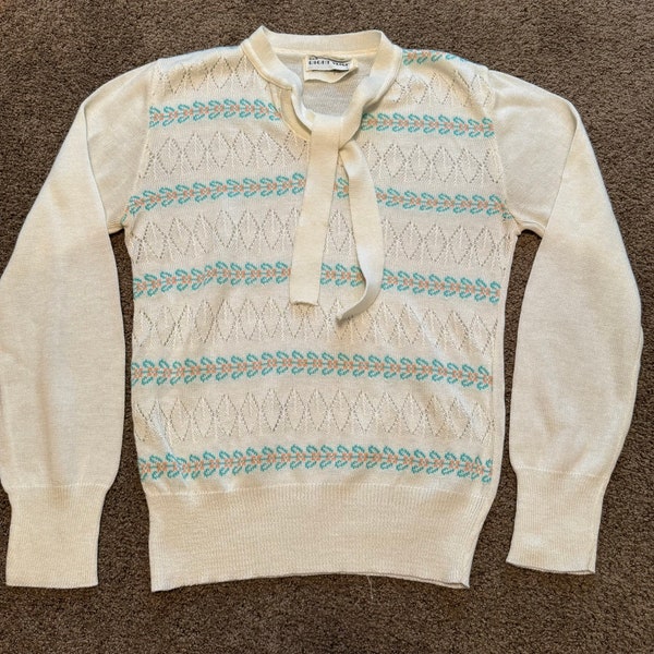 1970s The Right Time Lightweight Knit Pullover