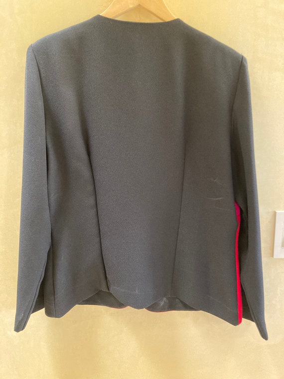 Veste Leslie Fay Marron & Beige - Taille 20W - Style Blazer - État Très Bon Occasion