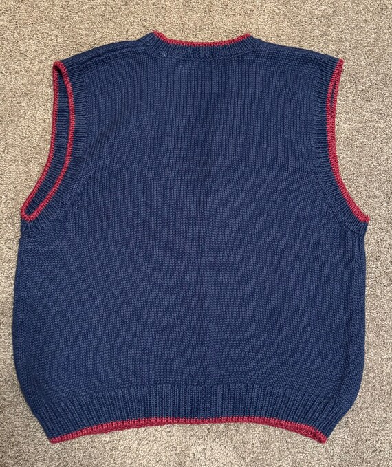 80s Argyle V-Necked Sweater Vest by Silvercord - image 3