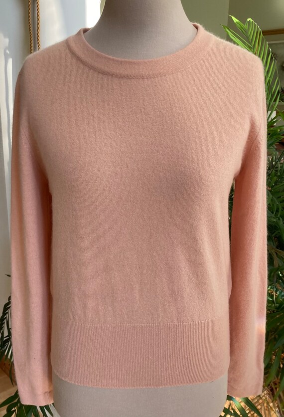 1990s Elegant Cashmere Pullover by Valerie Louthan