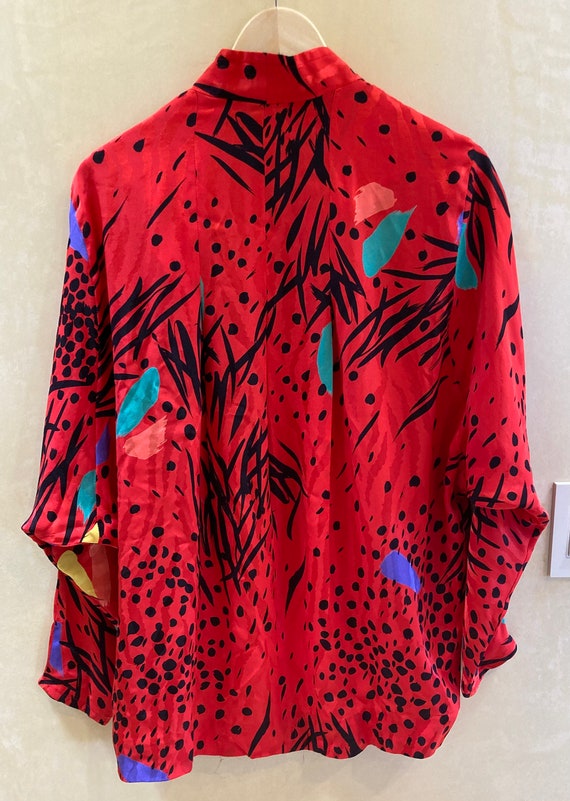 Silk Openfront Statement Piece - image 1