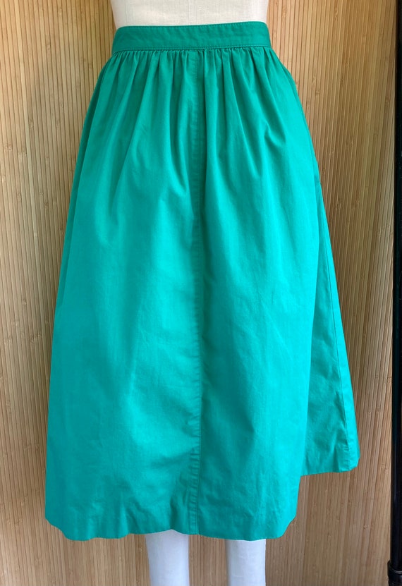 Vintage Evan-Picone Button Front Skirt - image 4
