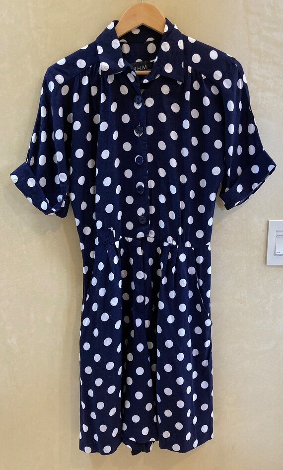 1980s Melissa Harper Polka Dot Romper