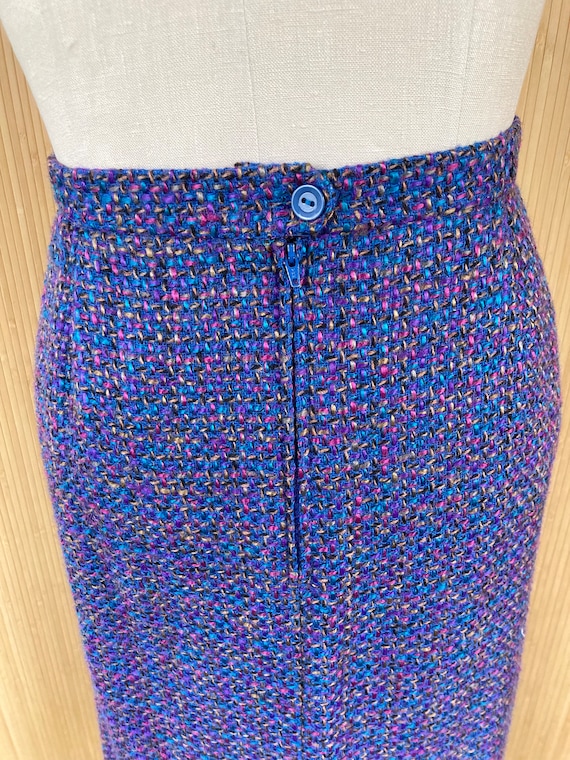 1980s Lilli Ann Collections Jewel Tone Suit Gem