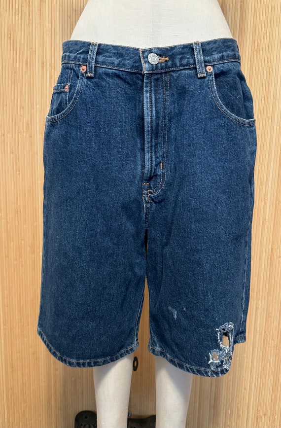 Vintage Guess Denim Shorts - Authentically Distres