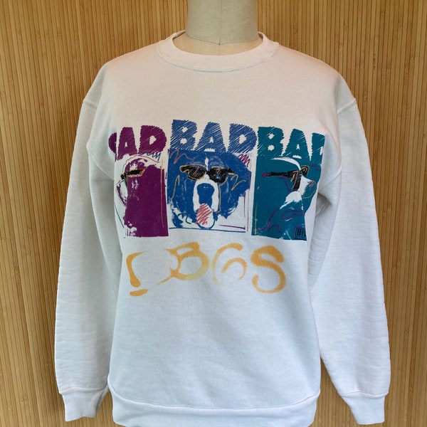 1980s Big Dogs by Sierra West Bad Dogs Sweatshirt