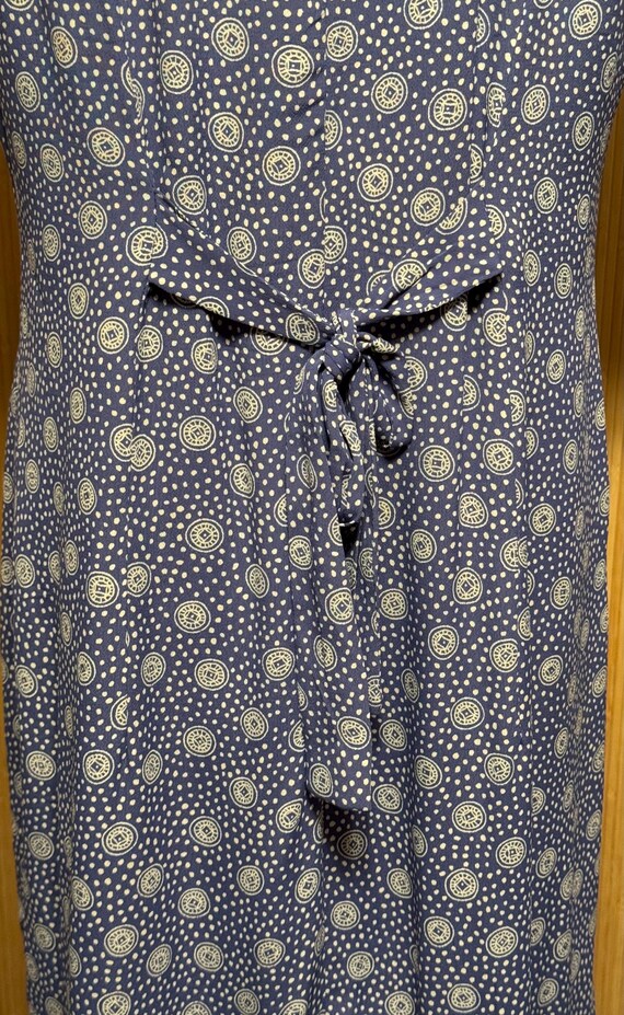 90s Talbots Circle & Dot Print Short-Sleeve Butto… - image 5