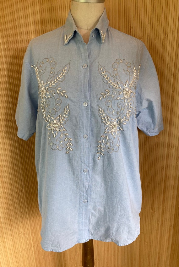 Vintage Western Connection Pearl Embellished and E