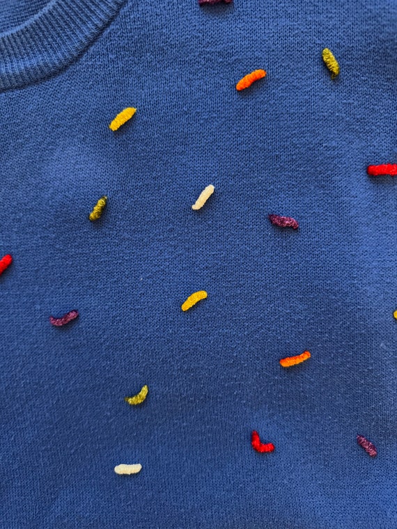 1980s Essential Elements Nubby Pullover - image 4