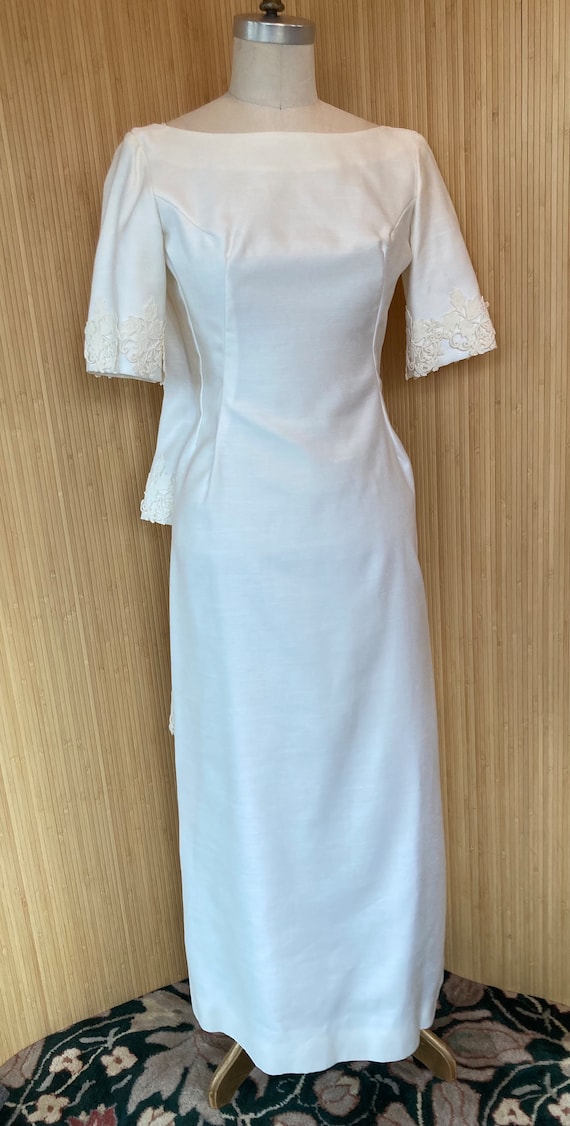 1960s Emma Domb Ivory Dress