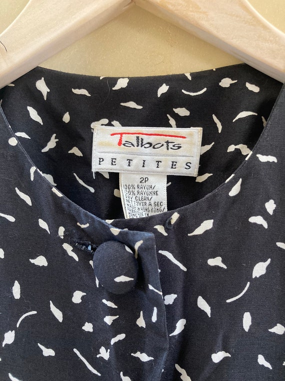 1980s Talbots Button Front Dress - image 6