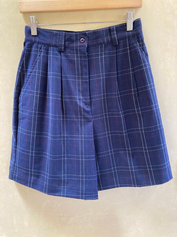 1980s Izod Preppy Plaid Shorts