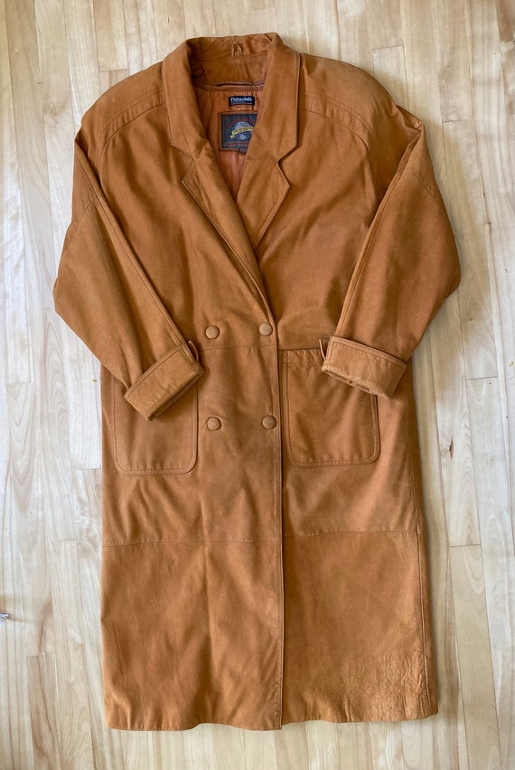 1980s Adventure Bound Suede Coat