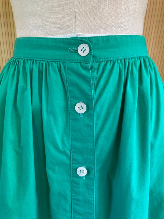 Vintage Evan-Picone Button Front Skirt - image 2