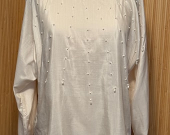 80s Silk Handmade Blouse by Nancy Johnson - Etsy 80s Silk Handmade Blouse by Nancy Johnson - Etsy