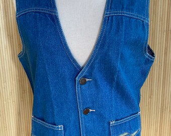 1970s L’avion Denim Vest