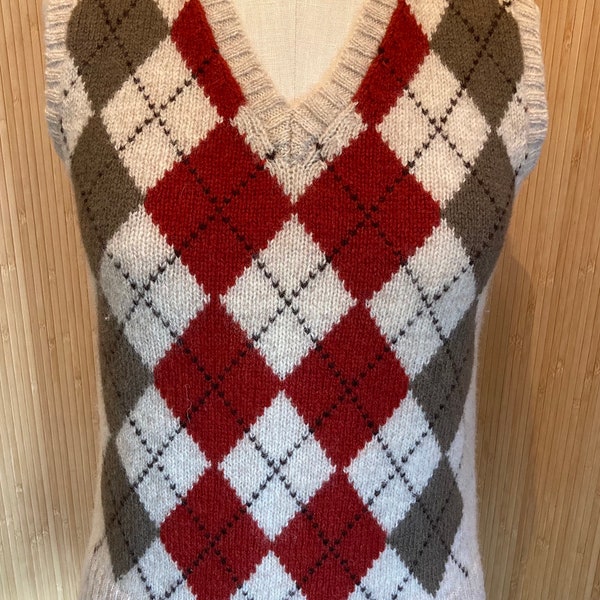 Northern Isles Argyle Vest