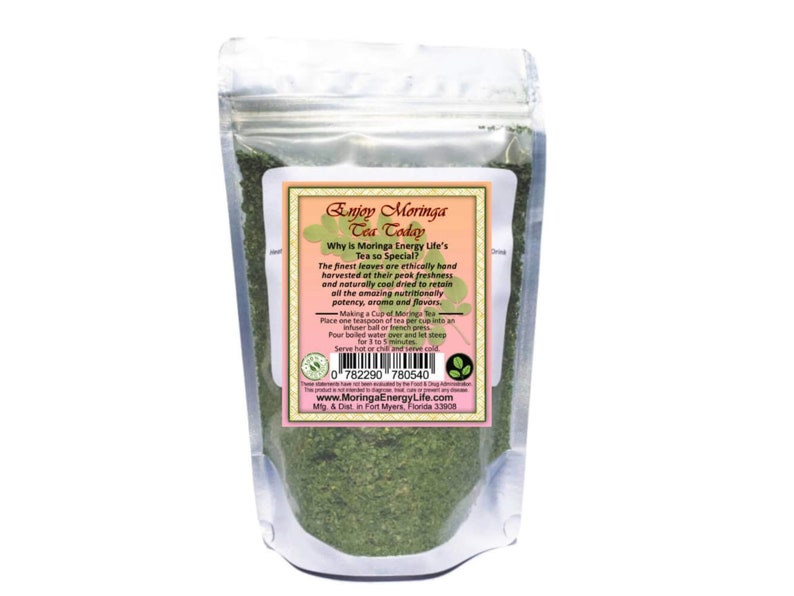 Moringa Ginger Turmeric Loose Leaf Tea USDA Organic Pure Etsy