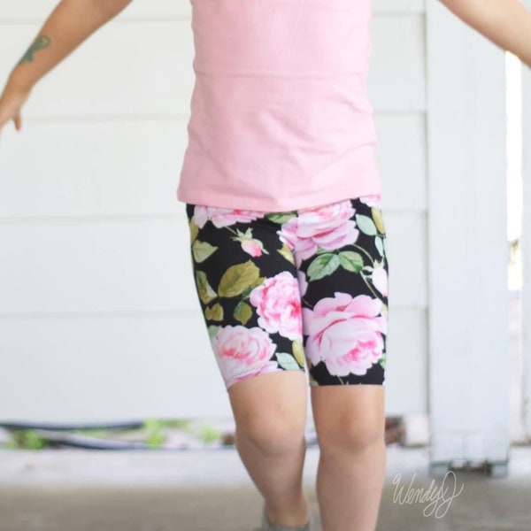 Kids Afterglow Leggings PDF Sewing pattern - workout tights