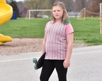 Kids Neighborhood Raglan PDF Sewing pattern