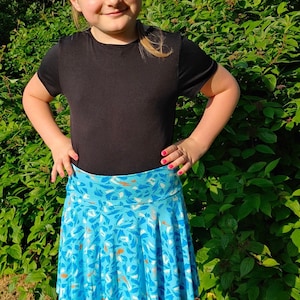 Kids Skyler Skort PDF Sewing pattern - children&#39;s workout skort and short