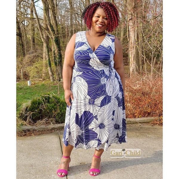 Plus Size Maxi Dress - Etsy