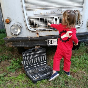 Kids Woven Jumpsuit PDF Sewing Pattern