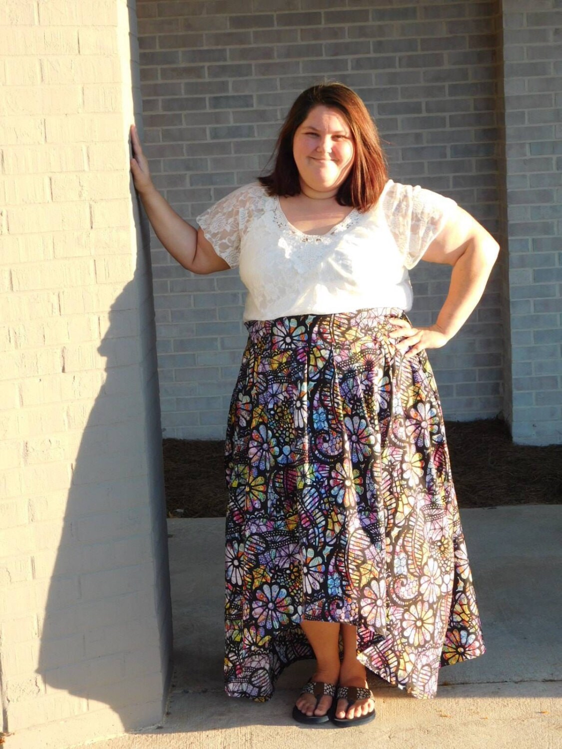 Fall Festival Skirt PDF Sewing Pattern Pleated Skirt high low | Etsy