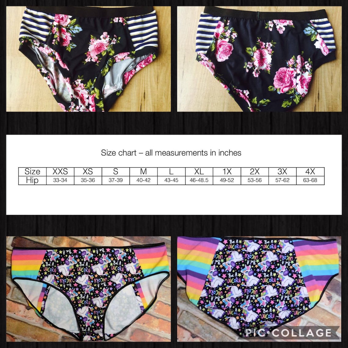 Panel Undies PDF Sewing Pattern Underwear Pattern Panty Etsy UK