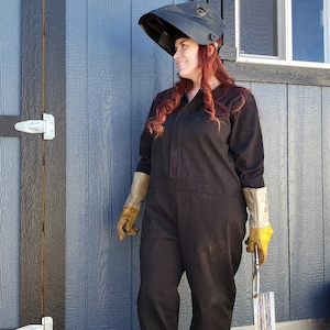 Adult Unisex Woven Jumpsuit PDF Sewing Pattern