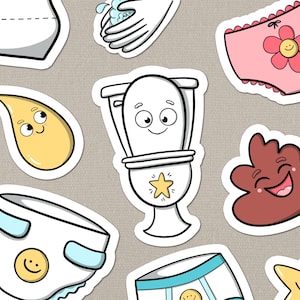 Töpfchen Training Planer Printable Sticker. Topfkarte Digital. rosa Waschplan Aufkleber, Badezimmerzeit Print Instant Download