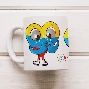 Venezuela Mug 11oz. Venezuela cup of coffee. Venezuela Tea cup image 1