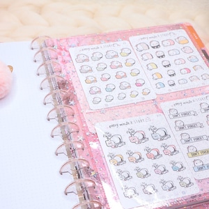 Dashboard for Happy Planner BIG/POCKETS or ZIPPER/Star Pvc or Glitter Pvc/Happy Planner Accessories